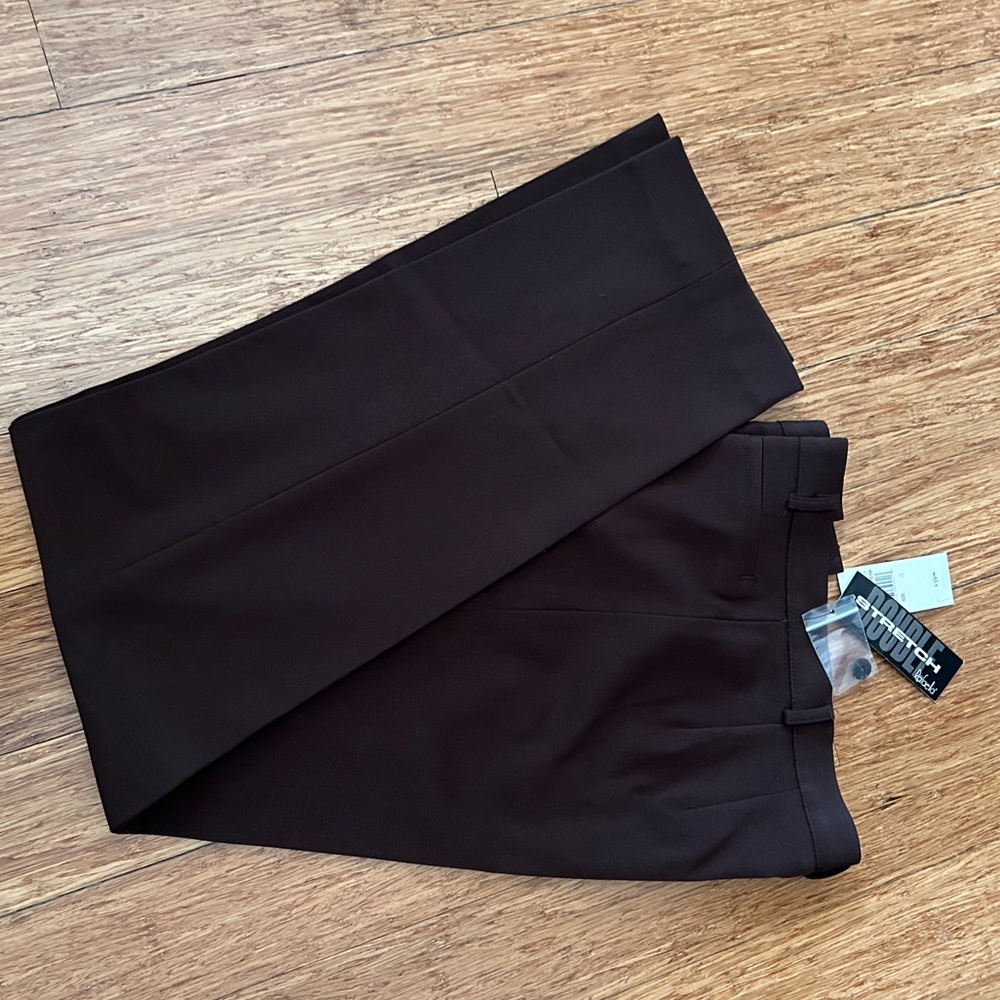 Rafaella Brown Slacks - Size 4
